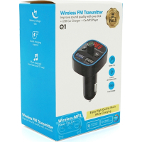 FM модулятор Voltronic Q1, 1.5A, FM, USB, TF (FM-Q1) Diawest