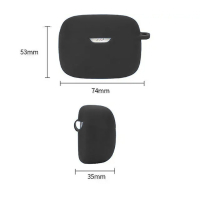 Чохол для навушників BeCover Silicon для JBL Tune Buds TWS Black (710446) Diawest