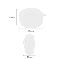 Чохол для навушників BeCover Silicon для Xiaomi Redmi Buds 4 Active White (710946) Diawest