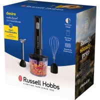Блендер Russell Hobbs Hobbs заглибний Desire Matte Charcoal, 500Вт, чаша-500мл, вінчик, міні-п (27141-56) Diawest