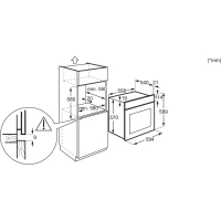 Духова шафа Electrolux KODEF70BZ Diawest