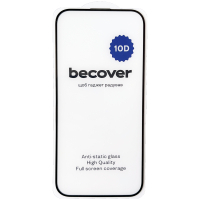 Скло захисне BeCover Apple iPhone 16 10D Black (712321) Diawest