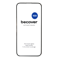 Скло захисне BeCover Apple iPhone 16 Plus 10D Black (712322) Diawest
