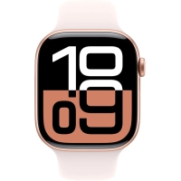 Смарт-годинник Apple Watch Series 10 GPS 46mm Rose Gold Aluminium Case with Light Blush Sport Band - S/M (MWWT3QH/A) Diawest