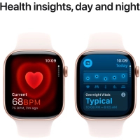 Смарт-годинник Apple Watch Series 10 GPS 46mm Rose Gold Aluminium Case with Light Blush Sport Band - S/M (MWWT3QH/A) Diawest