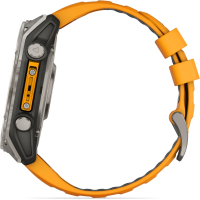 Смарт-годинник Garmin fenix 8 51mm, AMOLED, Saph, Ti/Bare/Grpht, SparkOrg/GrphtBd, (010-02905-11) Diawest