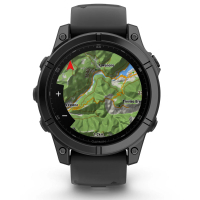 Смарт-годинник Garmin fenix E, 47mm, Slate Gray Steel/Black, GPS (010-03025-01) Diawest