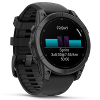 Смарт-годинник Garmin fenix E, 47mm, Slate Gray Steel/Black, GPS (010-03025-01) Diawest
