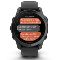 Смарт-годинник Garmin fenix E, 47mm, Slate Gray Steel/Black, GPS (010-03025-01) Diawest