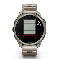 Смарт-годинник Garmin fenix 8 47mm, AMOLED, Saph, Ti/Bare/Graphite w/TiBand,Excl, GPS (010-02904-40) Diawest