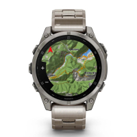 Смарт-годинник Garmin fenix 8 47mm, AMOLED, Saph, Ti/Bare/Graphite w/TiBand,Excl, GPS (010-02904-40) Diawest