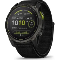 Смарт-годинник Garmin Enduro 3, Crbn Gry DLC Ti w/Blk Sport Loop Band, GPS (010-02751-01) Diawest