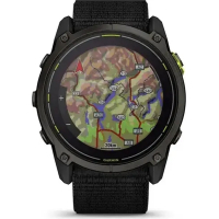 Смарт-годинник Garmin Enduro 3, Crbn Gry DLC Ti w/Blk Sport Loop Band, GPS (010-02751-01) Diawest