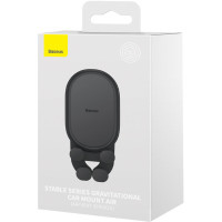 Універсальний автотримач Baseus Stable Gravitational Car Mount Air (Air Outlet Version) (SUWX020001) Diawest