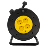 Мережевий подовжувач Patron EXT-PN-CABREL-25B-4 25m 3*2.5mm2 (EXT-PN-CABREL-25B-4) Diawest