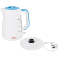 Електрочайник Saturn ST-EK8435U White/Blue Diawest
