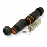 Конектор RJ45 водонепроникний IP68, cat.6A STP Eserver (WT-2611) Diawest