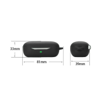 Чохол для навушників BeCover Silicon для Huawei FreeBuds SE Black (710947) Diawest
