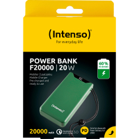 Батарея універсальна Intenso F20000 20000mAh PD/18W, QC3.0, green (7332057) Diawest