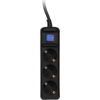 Мережевий подовжувач 2E 2E-U03ESM1.5BK Diawest