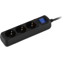 Мережевий подовжувач 2E 2E-U03ESM1.5BK Diawest