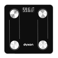 Ваги підлогові DYXON MEGASCALES 100 Black (DXNVGMGSCLS100B) Diawest