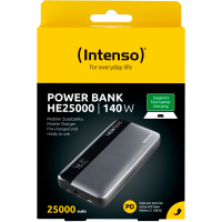 Батарея універсальна Intenso HE25000 25000mAh PD/3.1/140W + cable with a built-in E-marker chip (7350060) Diawest