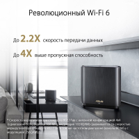Точка доступу Wi-Fi ASUS XT8 V2 Black 1pk (90IG0590-MO3A10) Diawest