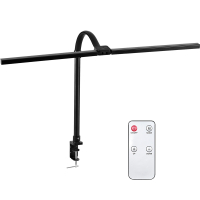 Настільна лампа Mealux Black з пультом (DL-1025 + remote Black) Diawest