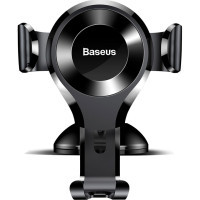 Універсальний автотримач Baseus Osculum Type Gravity Car Mount Black (SUYL-XP01) Diawest