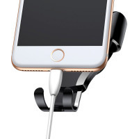 Універсальний автотримач Baseus Osculum Type Gravity Car Mount Black (SUYL-XP01) Diawest