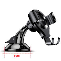 Універсальний автотримач Baseus Osculum Type Gravity Car Mount Black (SUYL-XP01) Diawest
