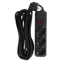 Мережевий фільтр живлення Patron EXT-PN-SP-1035, 5m Black (EXT-PN-SP-1035) Diawest