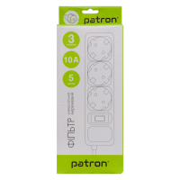 Мережевий фільтр живлення Patron EXT-PN-SP-1035-GR, 5m Gray (EXT-PN-SP-1035-GR) Diawest