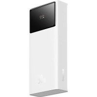 Батарея універсальна Baseus Star-Lord 20000mAh 30W OE, white (P10022904213-00) Diawest