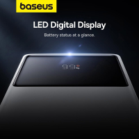 Батарея універсальна Baseus Star-Lord 20000mAh 30W OE, white (P10022904213-00) Diawest