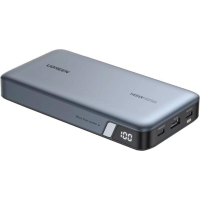 Батарея універсальна Ugreen 25000mAh 145W Two-way PD 3.1 grey (PB205) Diawest