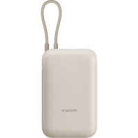 Батарея універсальна Xiaomi 10000mAh 22.5W, Integrated Cable, beige (BHR9072GL) Diawest