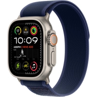 Смарт-годинник Apple Watch Ultra 2 2024 GPS + Cellular 49mm Natural Titanium Case with Blue Trail Loop - M/L (MX4L3UL/A) Diawest
