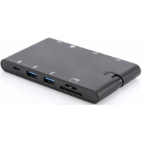 Порт-реплікатор Digitus Travel USB-C, 9 Port (DA-70865) Diawest