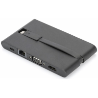 Порт-реплікатор Digitus Travel USB-C, 9 Port (DA-70865) Diawest