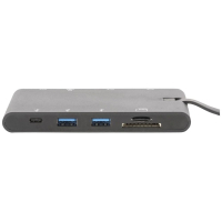 Порт-реплікатор Digitus Travel USB-C, 9 Port (DA-70865) Diawest