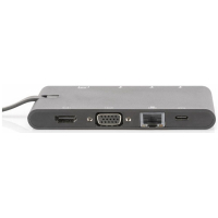 Порт-реплікатор Digitus Travel USB-C, 9 Port (DA-70865) Diawest