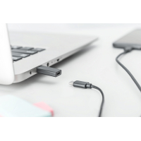 Перехідник USB-A to USB-C (M/F) 3A 5GB ver.3.0 Digitus (AK-300524-000-S) Diawest