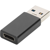 Перехідник USB-A to USB-C (M/F) 3A 5GB ver.3.0 Digitus (AK-300524-000-S) Diawest