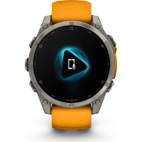 Смарт-годинник Garmin fenix 8 47mm, AMOLED, Saph, Ti/Bare/Grpht, SparkOrg/GrphtBd, (010-02904-11) Diawest