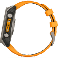 Смарт-годинник Garmin fenix 8 47mm, AMOLED, Saph, Ti/Bare/Grpht, SparkOrg/GrphtBd, (010-02904-11) Diawest