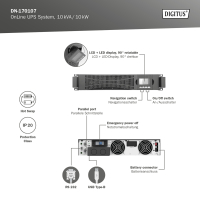 Пристрій безперебійного живлення Digitus 10000VA DN-170107 (DN-170107) Diawest
