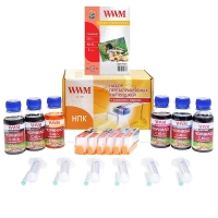 Комплект перезаправних картриджів WWM Canon MG7740/TS8040/9040 (RC.CLI471/6ARC) Diawest