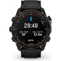 Смарт-годинник Garmin Descent Mk3i, 51mm, Crbn Gry DLC Ti/Blk, Dive Computer, GPS (010-02752-11) Diawest